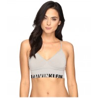 Calvin Klein Underwear Logo Cotton Longline Bralette